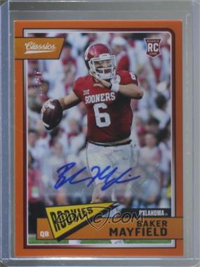 2018 Panini Classics - [Base] - Significant Signatures Orange #208 - Rookies - Baker Mayfield /15