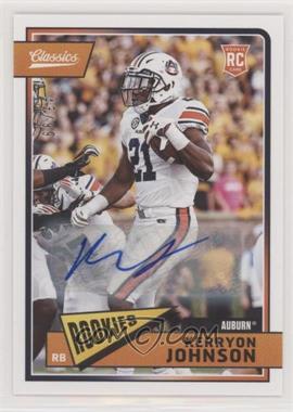 2018 Panini Classics - [Base] - Significant Signatures #217 - Rookies - Kerryon Johnson /99