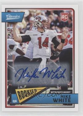 2018 Panini Classics - [Base] - Significant Signatures #244 - Rookies - Mike White /99