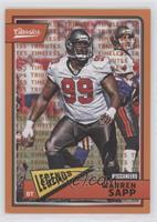 Legends - Warren Sapp [EX to NM] #/25