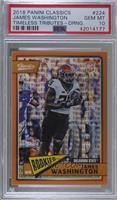 Rookies - James Washington [PSA 10 GEM MT] #/25