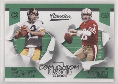 2018 Panini Classics - Classic Clashes #8 - Terry Bradshaw, Joe Montana