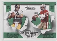 Terry Bradshaw, Joe Montana