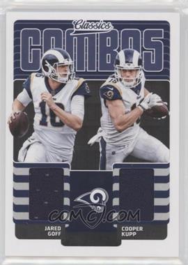 2018 Panini Classics - Classic Combos #18 - Cooper Kupp, Jared Goff