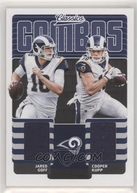 2018 Panini Classics - Classic Combos #18 - Cooper Kupp, Jared Goff