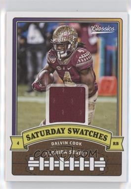 2018 Panini Classics - Saturday Swatches #19 - Dalvin Cook