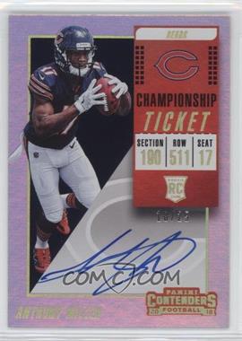 2018 Panini Contenders - [Base] - Championship Ticket #120.2 - Rookie Ticket RPS Variation - Anthony Miller /25