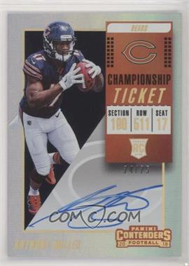 2018 Panini Contenders - [Base] - Championship Ticket #120.2 - Rookie Ticket RPS Variation - Anthony Miller /25