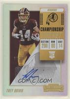 Rookie Ticket Autograph - Trey Quinn #/49