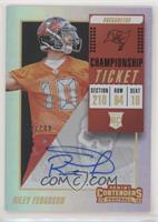 Rookie Ticket Autograph - Riley Ferguson #/49