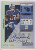 Rookie Ticket Autograph - Austin Proehl #/49