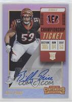 Rookie Ticket/Rookie Ticket Variation - Billy Price #/49