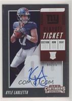 Rookie Ticket RPS - Kyle Lauletta #/15