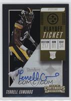 Rookie Ticket Autograph - Terrell Edmunds #/99