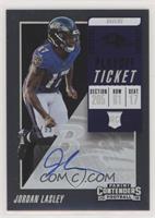 Rookie Ticket Autograph - Jordan Lasley #/99