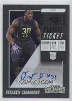 Rookie Ticket Autograph - Ogbonnia Okoronkwo #/99