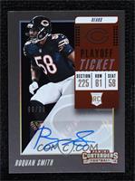 Rookie Ticket/Rookie Ticket Variation - Roquan Smith #/99