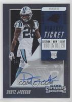 Rookie Ticket/Rookie Ticket Variation - Donte Jackson #/99