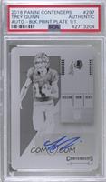 Rookie Ticket/Rookie Ticket Variation - Trey Quinn [PSA Authentic] #/1