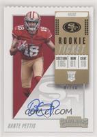 Rookie Ticket RPS - Dante Pettis #/18