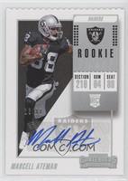 Rookie Ticket Autograph - Marcell Ateman #/88