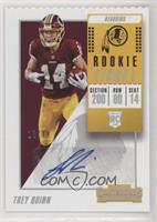 Rookie Ticket Autograph - Trey Quinn #/14