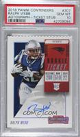 Rookie Ticket/Rookie Ticket Variation - Ralph Webb [PSA 10 GEM M…