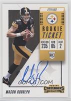 Rookie Ticket RPS Variation - Mason Rudolph