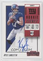 Rookie Ticket RPS - Kyle Lauletta