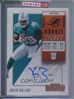 Rookie Ticket RPS - Kalen Ballage [Uncirculated]