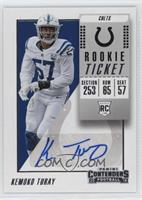 Rookie Ticket Autograph - Kemoko Turay