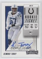 Rookie Ticket Autograph - Kemoko Turay