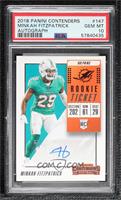 Rookie Ticket Autograph - Minkah Fitzpatrick [PSA 10 GEM MT]