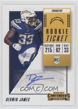 2018 Panini Contenders - [Base] #152 - Rookie Ticket Autograph - Derwin James