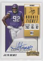 Rookie Ticket Autograph - Jalyn Holmes
