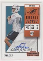 Rookie Ticket Autograph - Luke Falk