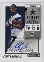 Rookie Ticket Autograph - Cedrick Wilson Jr.