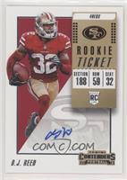 Rookie Ticket Autograph - D.J. Reed