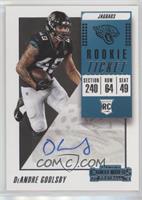 Rookie Ticket Autograph - DeAndre Goolsby