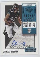 Rookie Ticket Autograph - DeAndre Goolsby