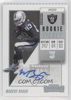 Rookie Ticket Autograph - Marcus Baugh