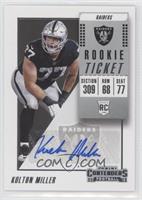 Rookie Ticket Autograph - Kolton Miller