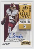 Rookie Ticket/Rookie Ticket Variation - Cam Sims