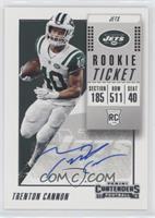 Rookie Ticket/Rookie Ticket Variation - Trenton Cannon [EX to NM]