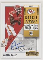 Rookie Ticket/Rookie Ticket Variation - Armani Watts