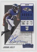 Rookie Ticket/Rookie Ticket Variation - Jordan Lasley