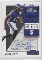 Rookie Ticket/Rookie Ticket Variation - Jordan Lasley