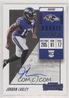 Rookie Ticket/Rookie Ticket Variation - Jordan Lasley