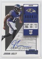 Rookie Ticket/Rookie Ticket Variation - Jordan Lasley