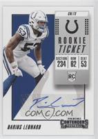 Rookie Ticket/Rookie Ticket Variation - Darius Leonard